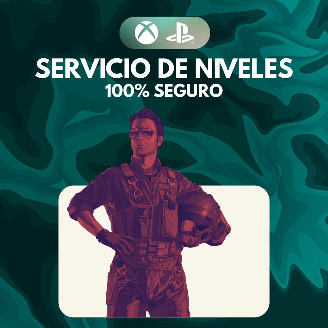 Servicio de Niveles | 100% Seguros | Xbox y Play